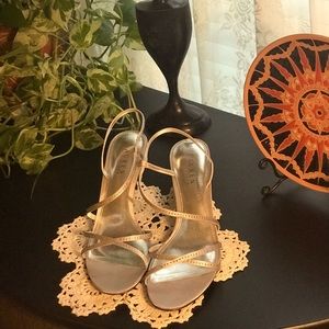 Ralph Lauren Silver Sandal.